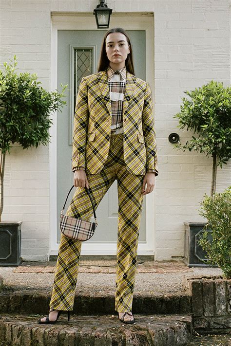 vogue runway burberry ss21|burberry outfit aesthetic.